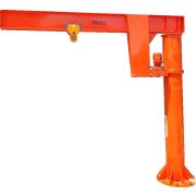 Кран консольный поворотный электрический TOR JIB г/п 5000 кг, высота 3 м, стрела 3 м