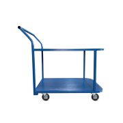 Тележка платформенная TOR ТП-2Я (600х900) 2х-ярусная (125мм)