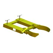Навеска на вилы для одной металлической бочки NVPBS-1